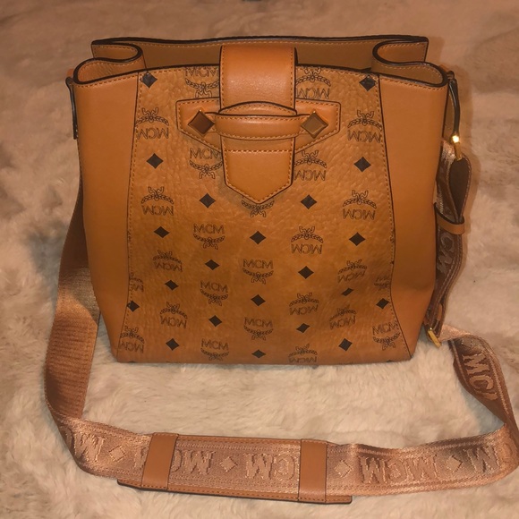 MCM Handbags - Authentic MCM visetos tote